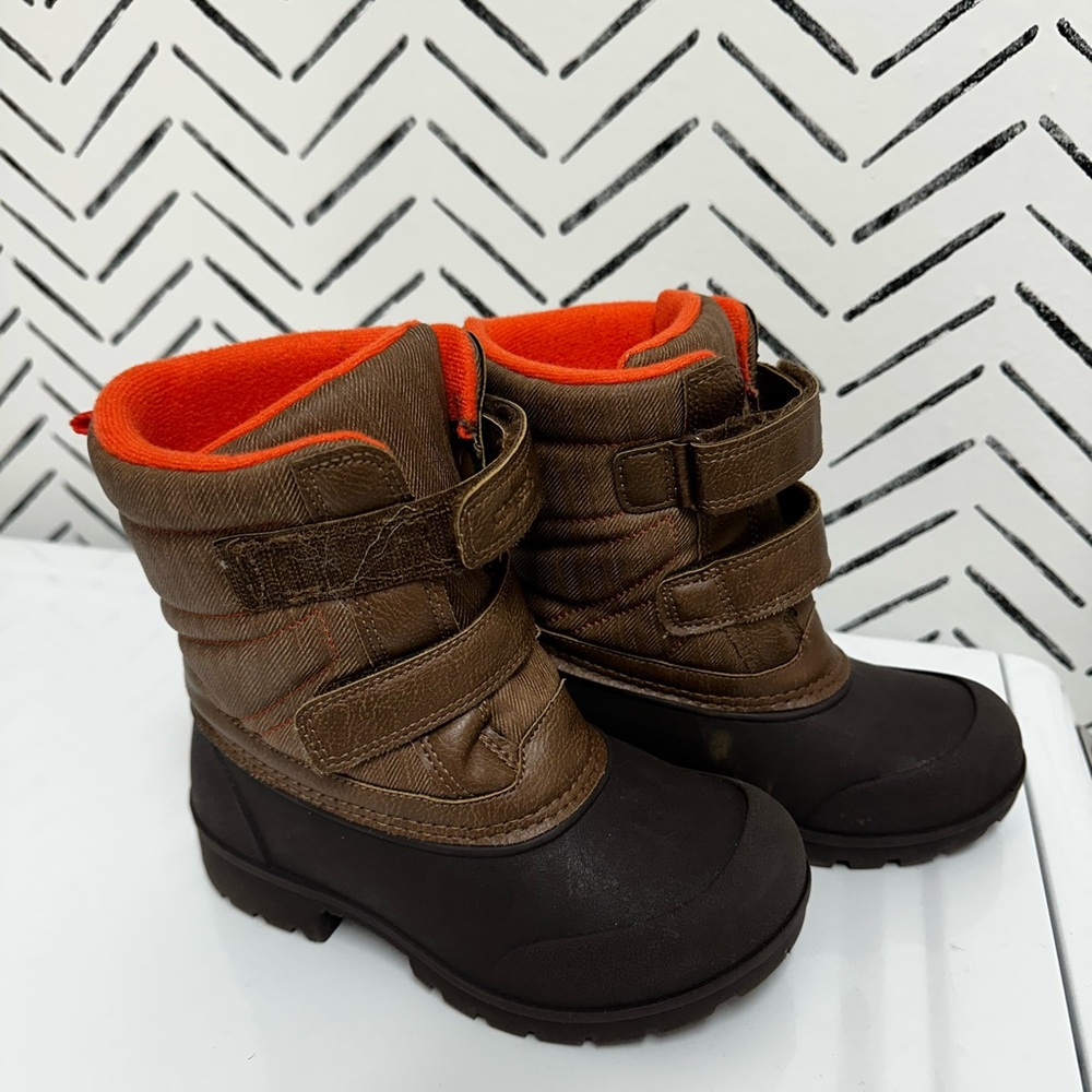 Carters Snow Boots Boys Size 12